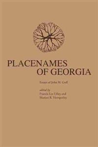 Cover image for Placenames of Georgia