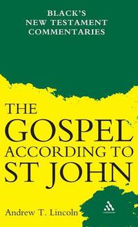 Cover image for Gospel According to St John: Black's New Testament Commentaries