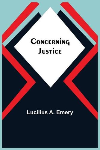 Cover image for Concerning Justice