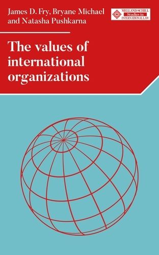 Cover image for The Values of International Organizations
