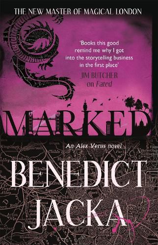 Cover image for Marked: An Alex Verus Novel from the New Master of Magical London