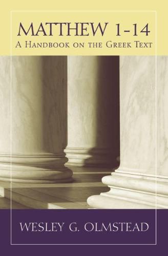 Cover image for Matthew 1a14: A Handbook on the Greek Text