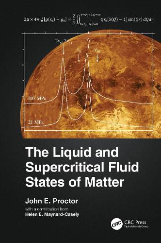 Cover image for The Liquid and Supercritical Fluid States of Matter