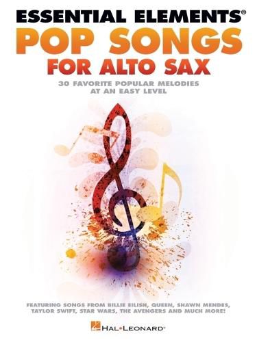 Cover image for Essential Elements Pop Songs for Alto Saxophone