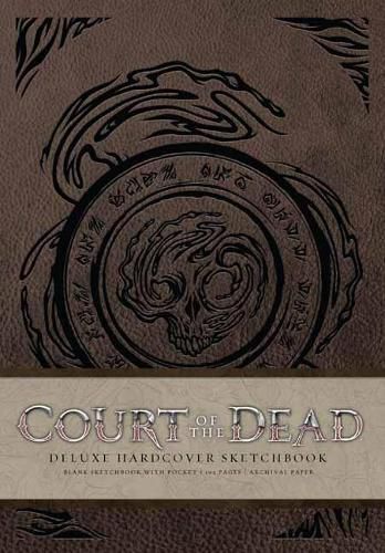 Cover image for Court of the Dead Hardcover Blank Sketchbook