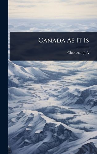 Cover image for Canada As It Is