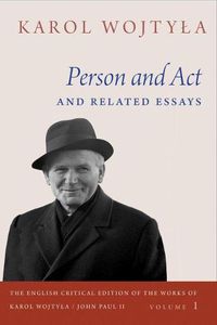 Cover image for Person and Act and Related Essays