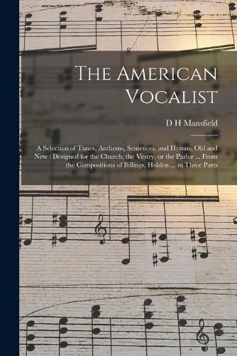 Cover image for The American Vocalist