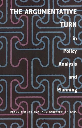 Cover image for The Argumentative Turn in Policy Analysis and Planning