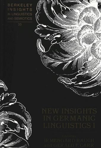 Cover image for New Insights in Germanic Linguistics I