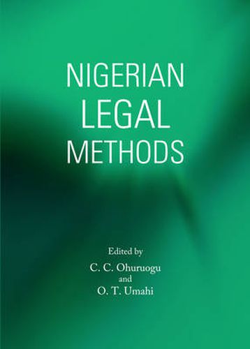 Cover image for Nigerian Legal Methods