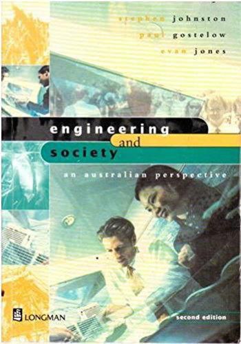 Cover image for Engineering and Society: An Australian Perspective