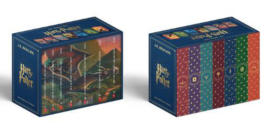 Cover image for Harry Potter Paperback Box Set Books 1-7 (Deluxe Edition with Stenciled Edges)