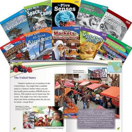 Cover image for Time for Kids Informational Text Grade 3 Readers Set 1 10-Book Set (Time for Kids Nonfiction Readers)