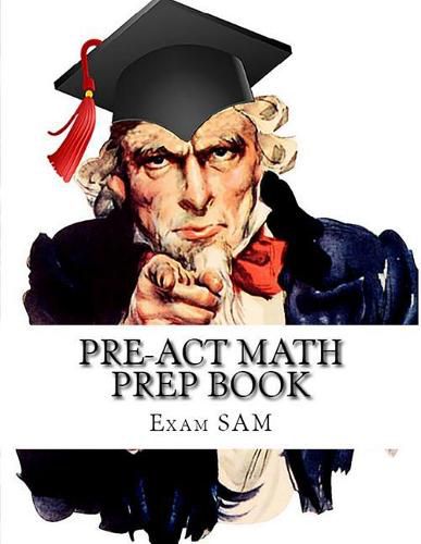 Cover image for PreACT Math Prep Book: PreACT Math Study Guide with Math Review and Practice Test Questions