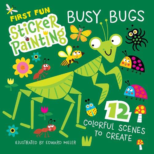 Cover image for First Fun Sticker Painting: Busy Bugs