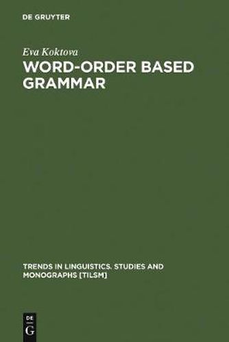 Cover image for Word-Order Based Grammar