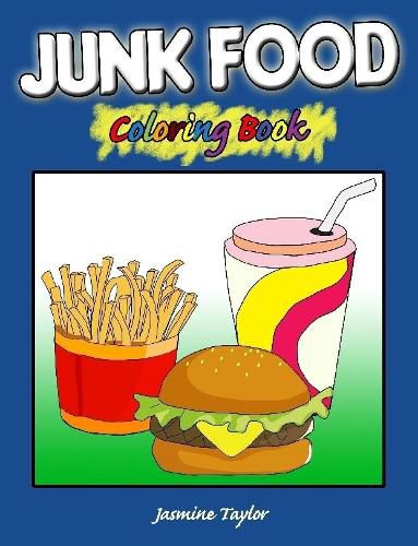 Cover image for Junk Food Coloring Book