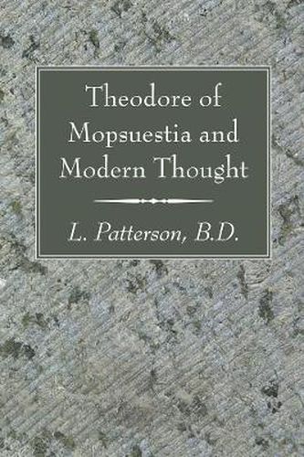 Cover image for Theodore of Mopsuestia and Modern Thought