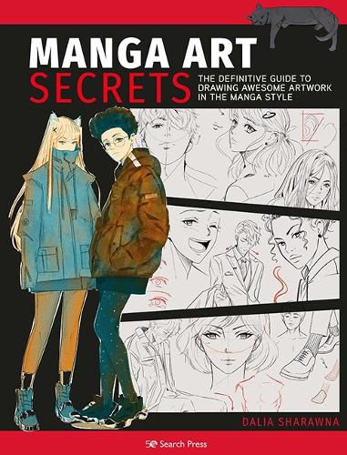 Cover image for Manga Art Secrets: The Definitive Guide to Drawing Awesome Artwork in the Manga Style