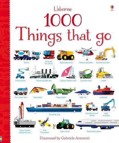 Cover image for 1000 Things that go