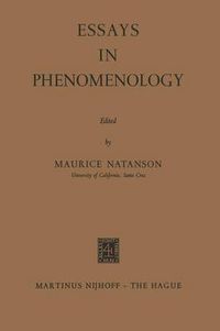Cover image for Essays in Phenomenology