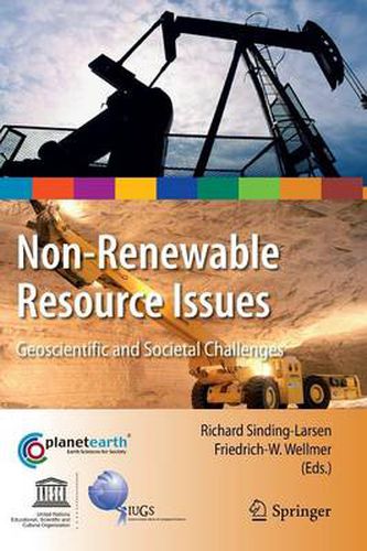 Cover image for Non-Renewable Resource Issues: Geoscientific and Societal Challenges