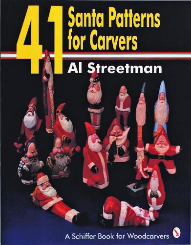 Cover image for 41 Santa Patterns for Woodcarvers