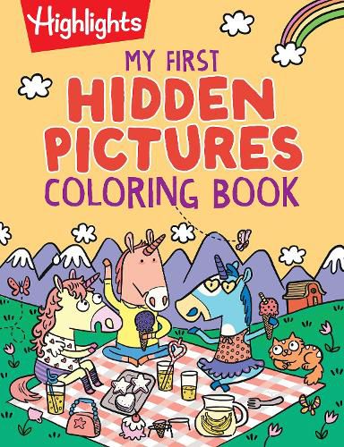 Cover image for My First Hidden Pictures Coloring Book