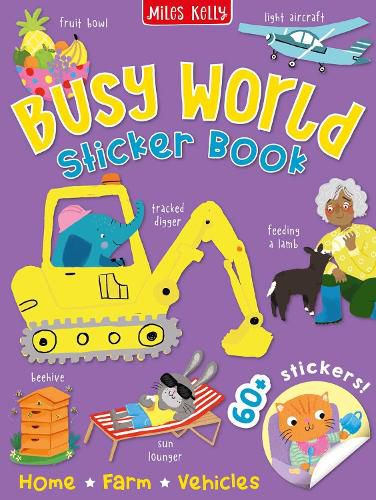 Cover image for Busy World Sticker Book