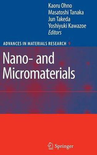 Cover image for Nano- and Micromaterials