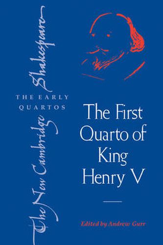 Cover image for The First Quarto of King Henry V