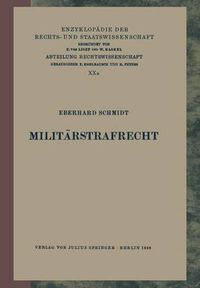 Cover image for Militarstrafrecht