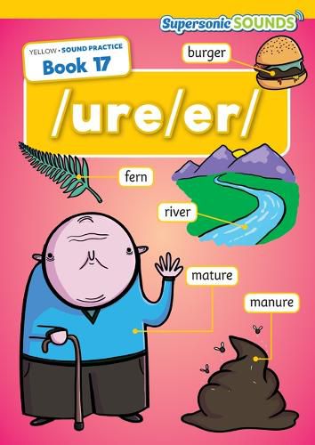 Cover image for Yellow Sound Practice Book 17 /Ure/Er