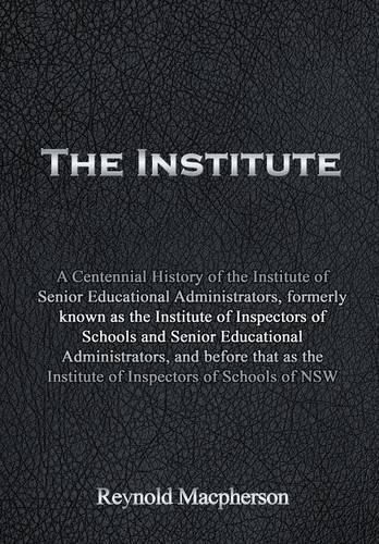 Cover image for The Institute