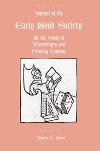 Cover image for Journal of the Early Book Vol. 10