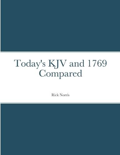 Cover image for Today's KJV and 1769 Compared