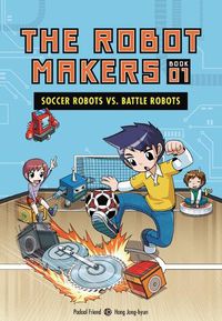 Cover image for Soccer Robots vs. Battle Robots