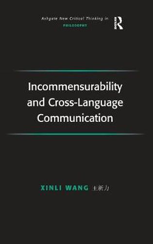 Cover image for Incommensurability and Cross-Language Communication