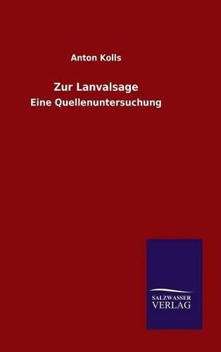 Cover image for Zur Lanvalsage