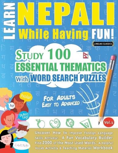 Cover image for Learn Nepali While Having Fun! - For Adults