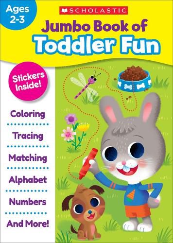 Cover image for Jumbo Book of Toddler Fun