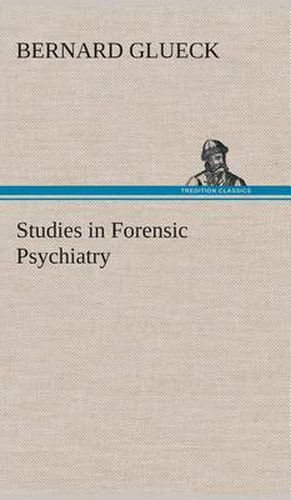 Cover image for Studies in Forensic Psychiatry