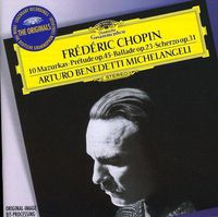Cover image for Chopin Mazurkas Prelude Ballade Scherzo