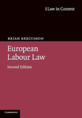 Cover image for European Labour Law