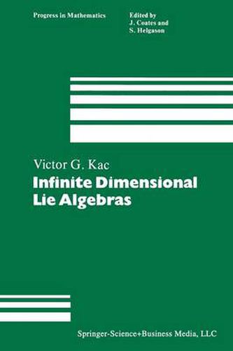 Cover image for Infinite Dimensional Lie Algebras: An Introduction