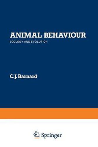 Cover image for Animal Behaviour: Ecology and Evolution