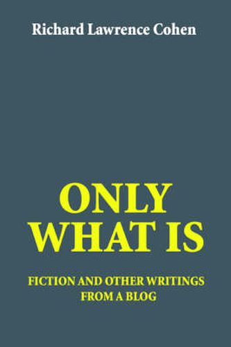 Cover image for Only What Is: Fiction and Other Writings from a Blog