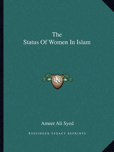 Cover image for The Status of Women in Islam