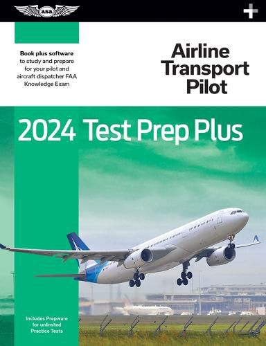 Cover image for 2024 Airline Transport Pilot Test Prep Plus
